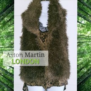Aston Martin Faux Fur Vest